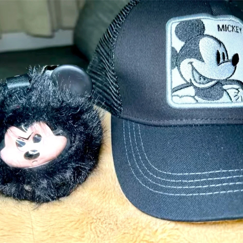 Mickey Mouse Black Trucker Hat - Picture 3 of 4